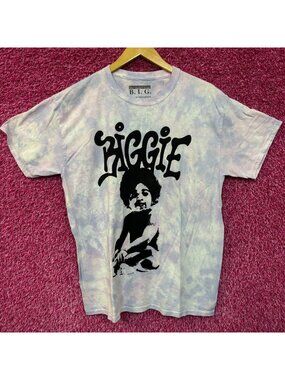 Notorious B.I.G Ready To Die Album Cover tiedye rap tee size large
